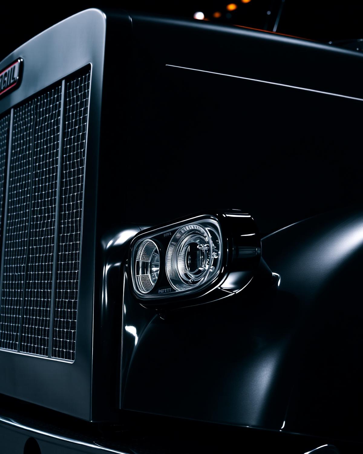 Chrome grille detail